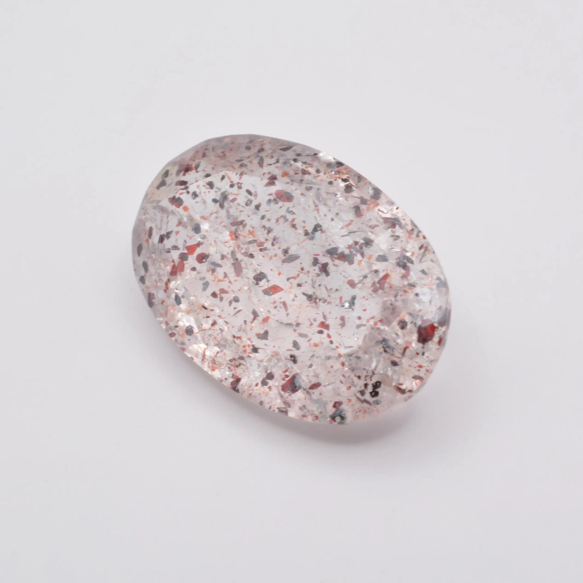 Quartz à inclusions d'Hématite 10,37ct - pierre précieuse - gemme