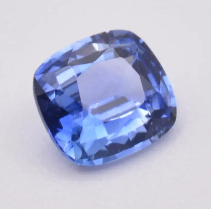 Saphir Coussin Carré 0,81ct - pierre précieuse - gemme