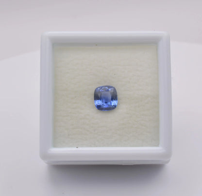Saphir Coussin Carré 0,81ct - pierre précieuse - gemme