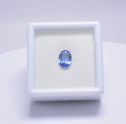 Saphir Ovale 0,88ct - pierre précieuse - gemme