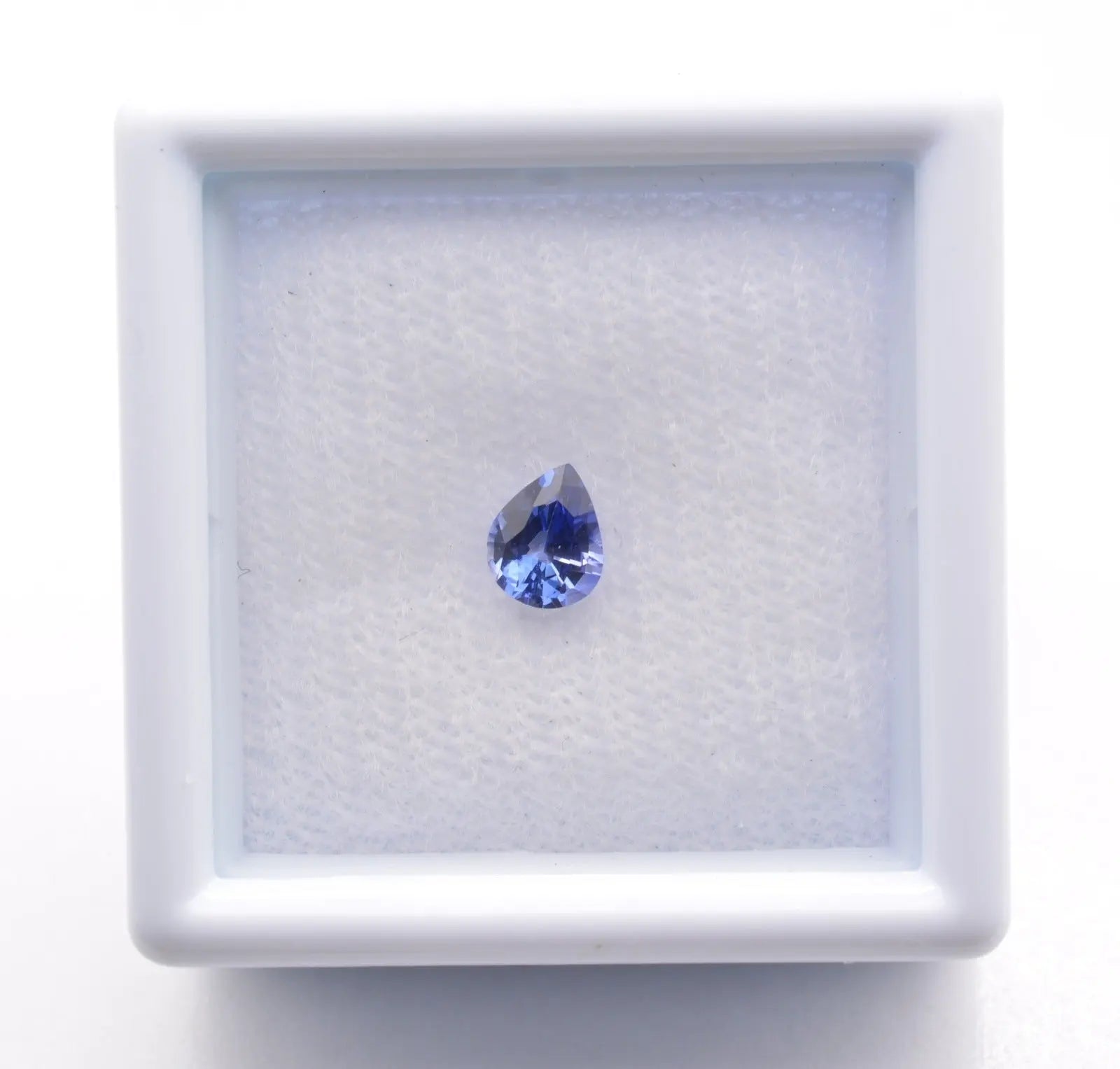 Saphir Poire 0,39ct - pierre précieuse - gemme