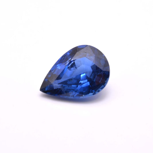 Saphir Poire 0,79ct - pierre précieuse - gemme