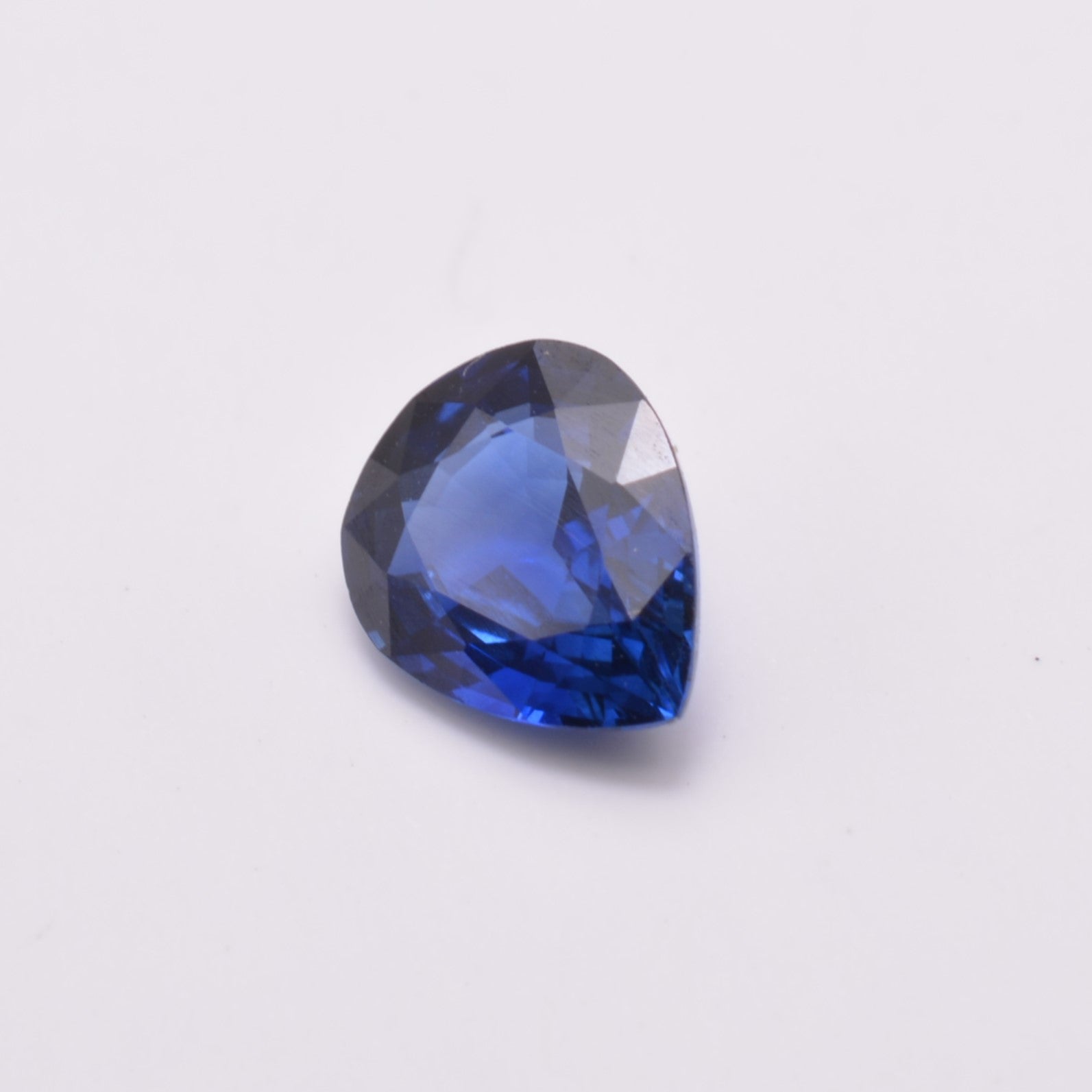 Saphir Poire 0,69ct - pierre précieuse - gemme