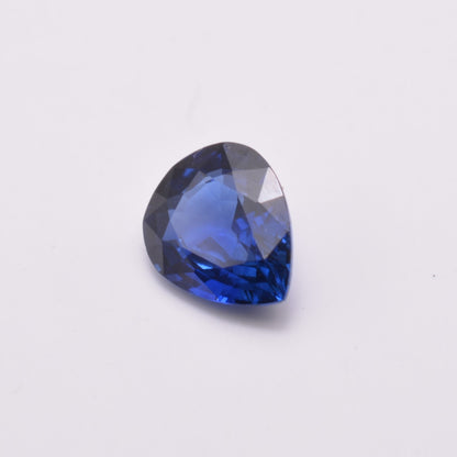 Saphir Poire 0,69ct - pierre précieuse - gemme