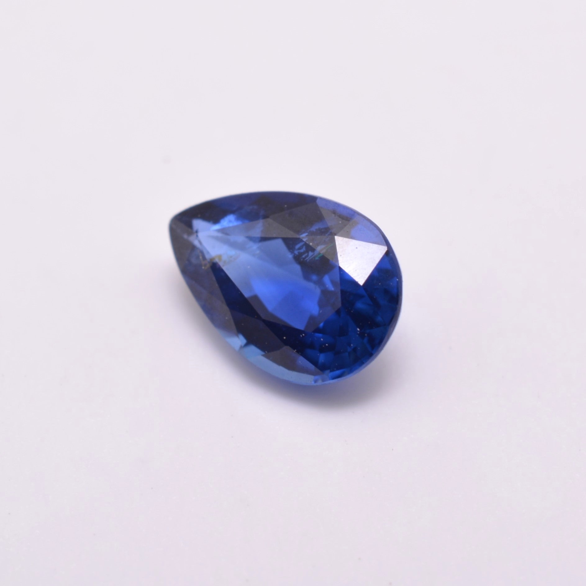Saphir Poire 0,52ct - pierre précieuse - gemme