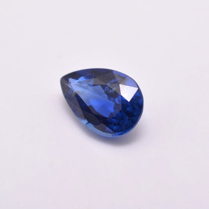 Saphir Poire 0,52ct - pierre précieuse - gemme