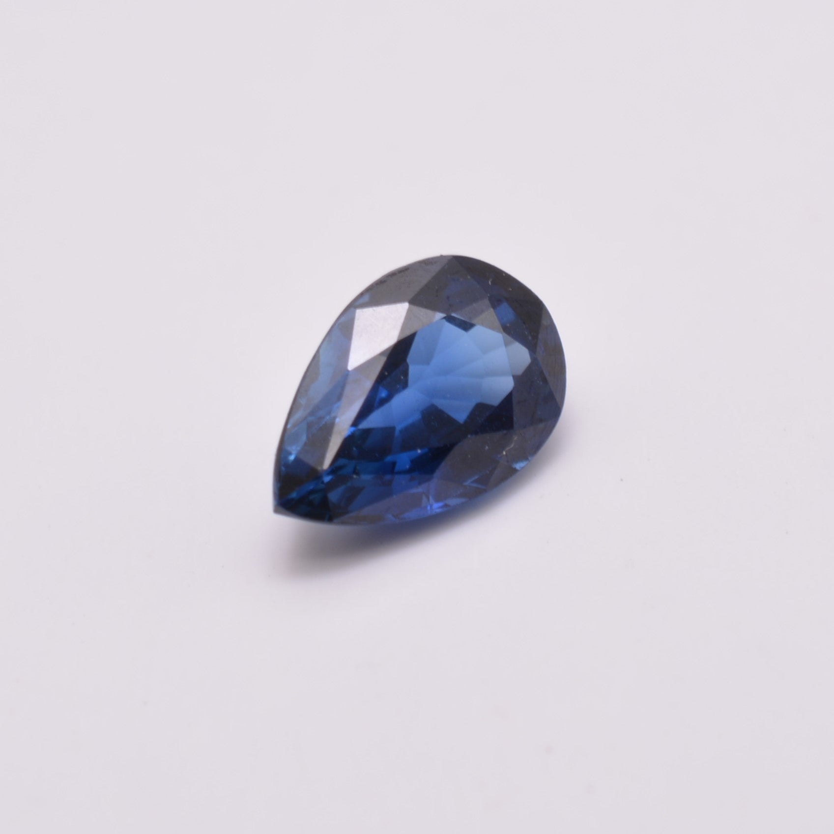 Saphir Poire 0,57ct - pierre précieuse - gemme