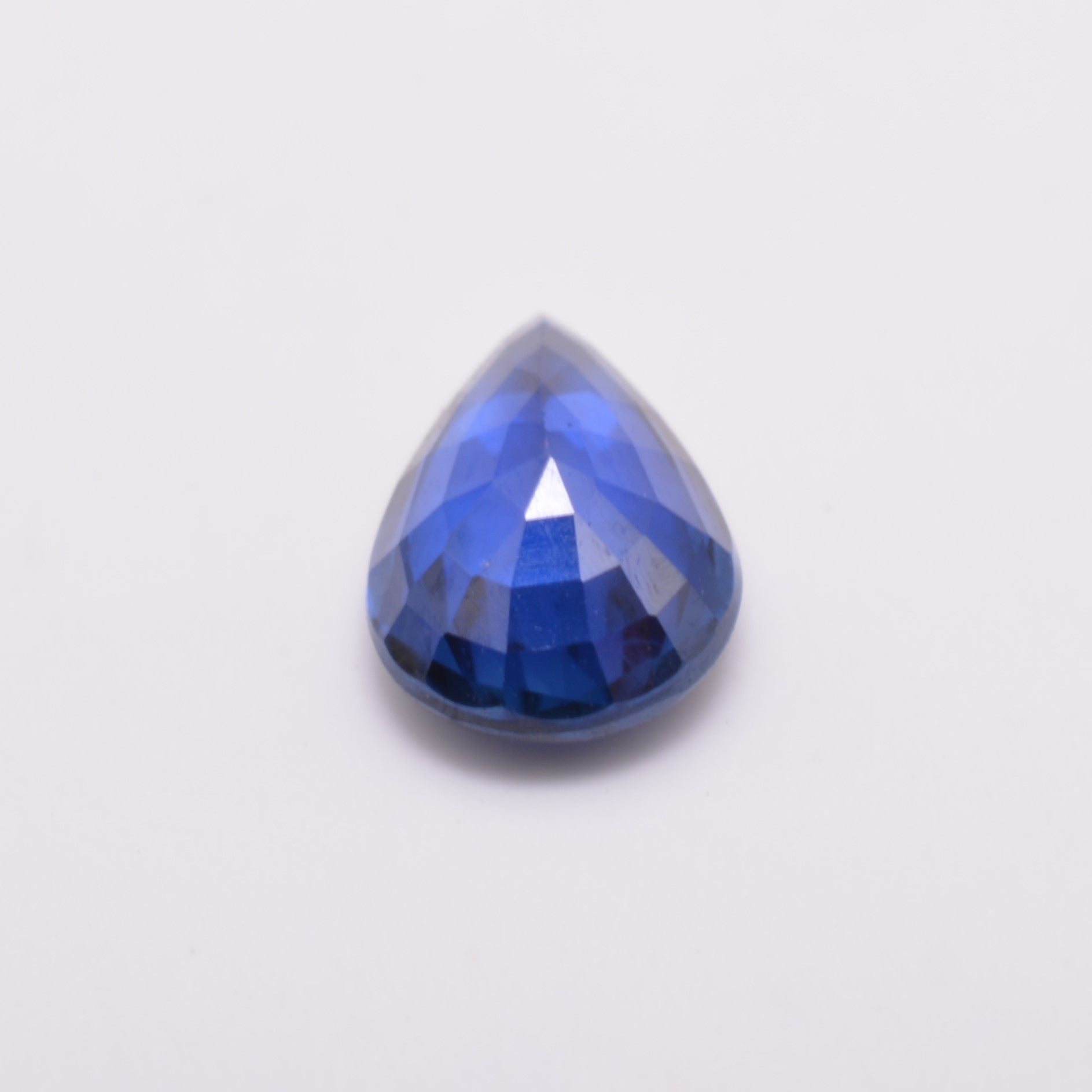 Saphir Poire 0,50ct - pierre précieuse - gemme