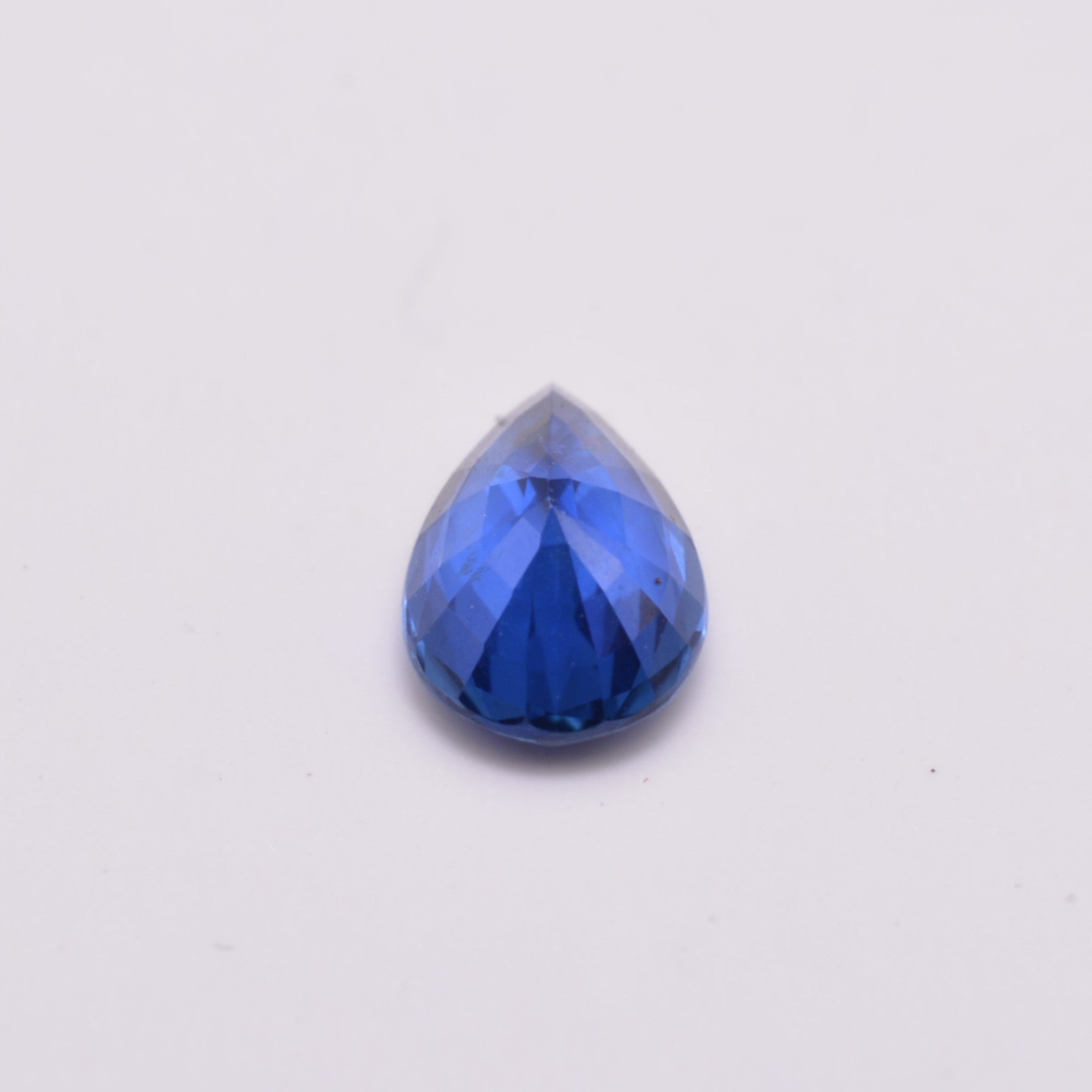 Saphir Poire 0,52ct - pierre précieuse - gemme