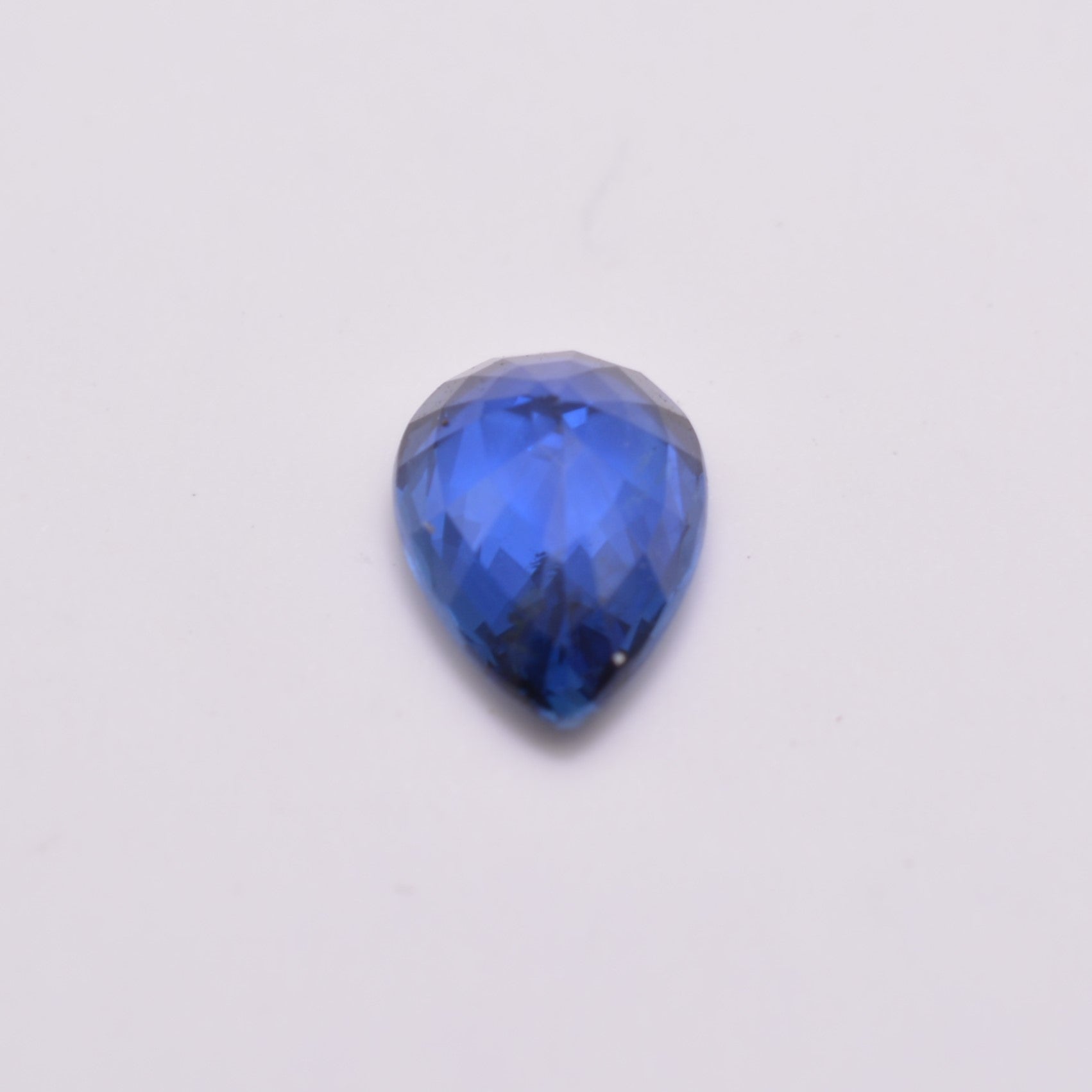 Saphir Poire 0,52ct - pierre précieuse - gemme