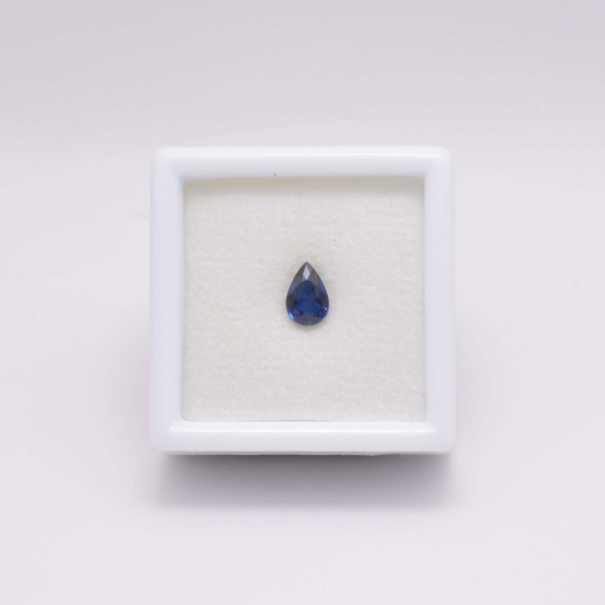Saphir Poire 0,50ct - pierre précieuse - gemme