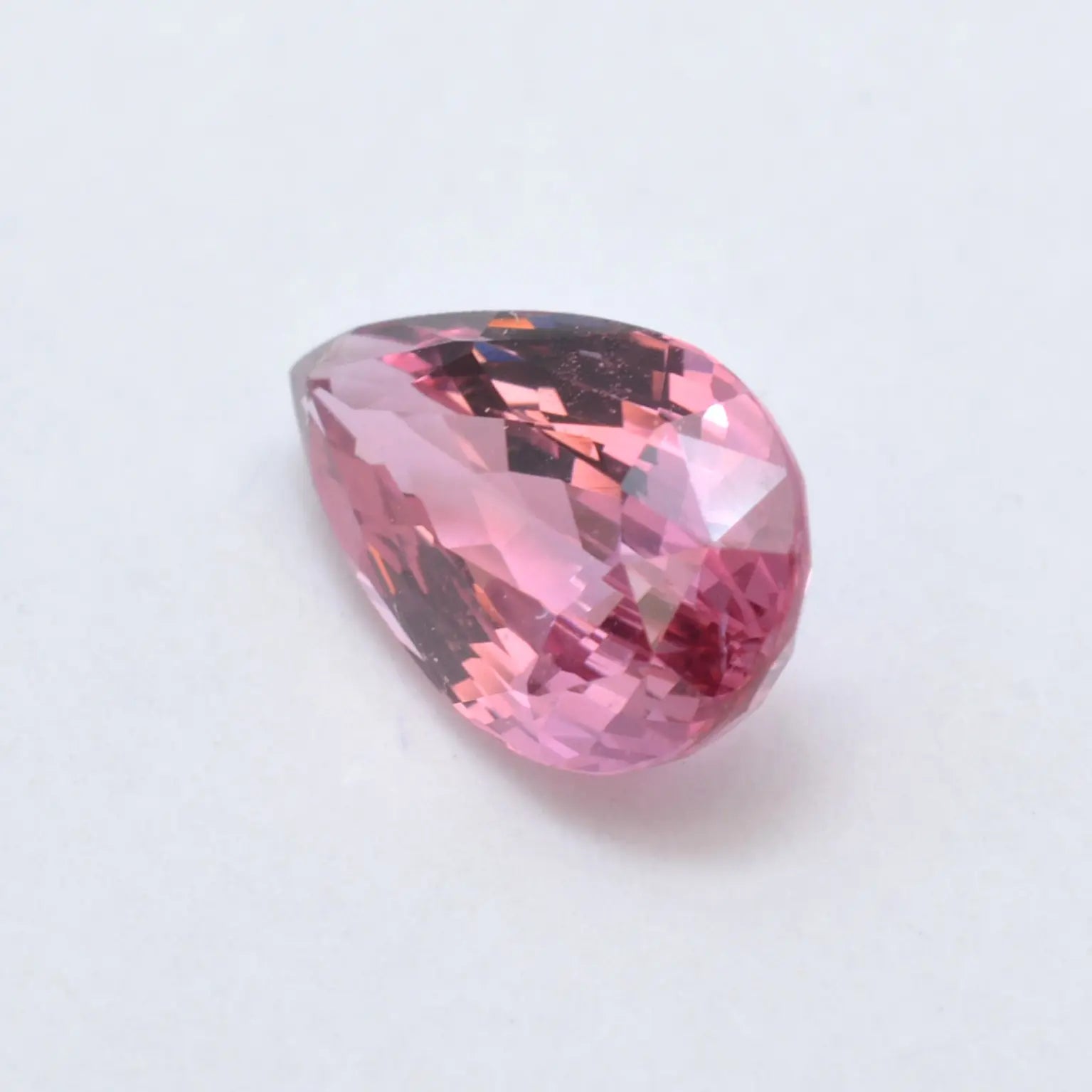Saphir Rose Poire 1,03 ct