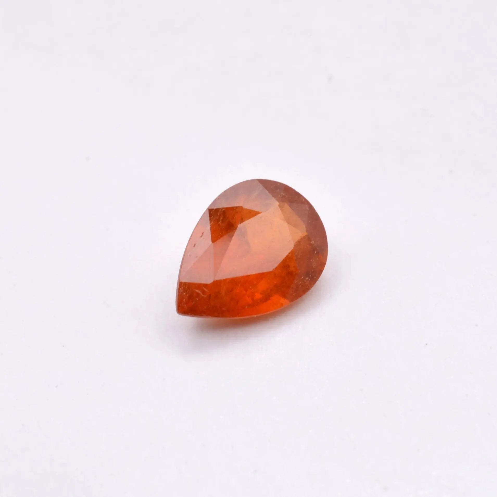Grenat Spessartite Poire 2,57ct - pierre précieuse - gemme