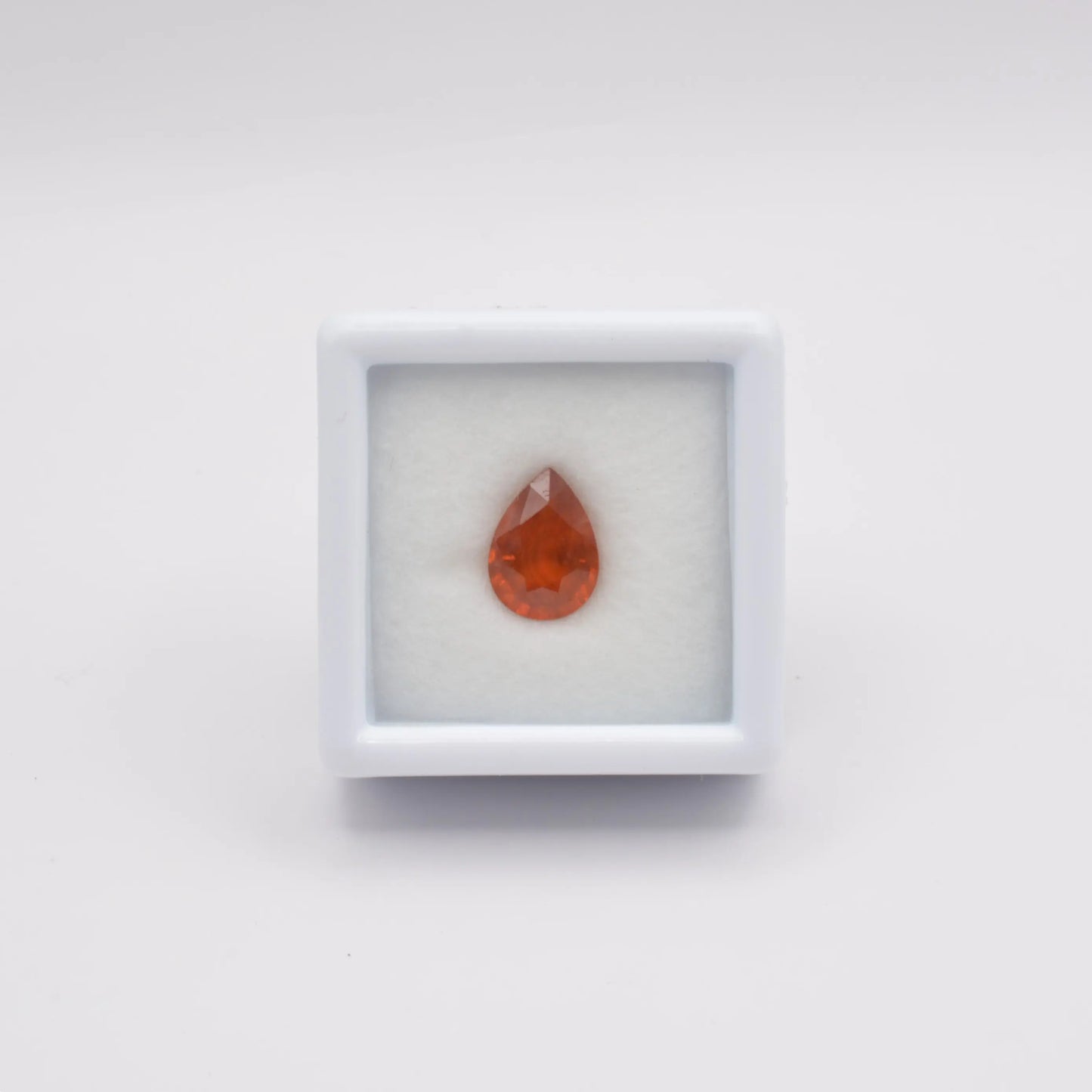 Grenat Spessartite Poire 2,57ct - pierre précieuse - gemme