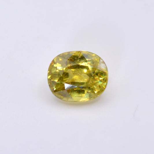 Sphène ou Titanite Ovale 1,21ct [Pierre précieuse] 