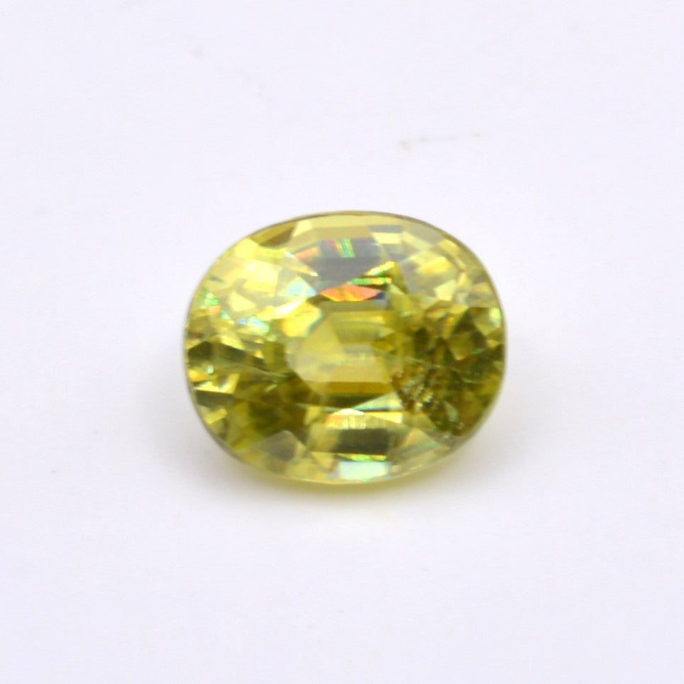 Sphène ou Titanite Ovale 0,71ct Pierre précieuse
