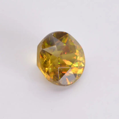 Sphène ou Titanite Ronde 1,54ct - pierre précieuse - gemme