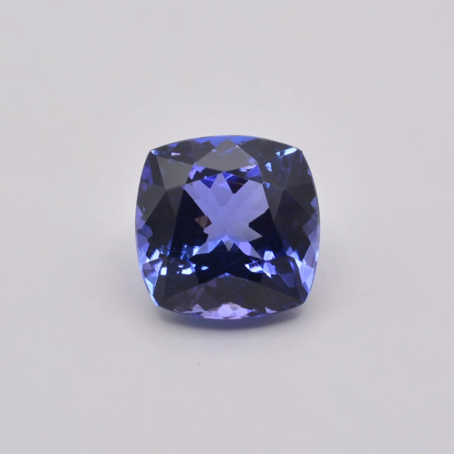 Tanzanite coussin carré 3,51ct - pierre précieuse - gemme