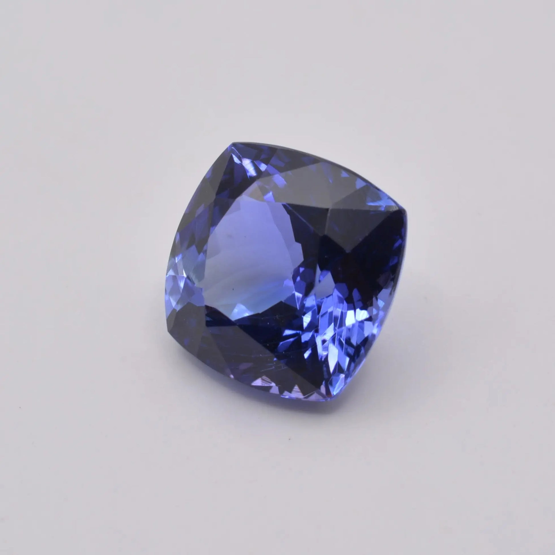 Tanzanite coussin carré 3,51ct - pierre précieuse - gemme