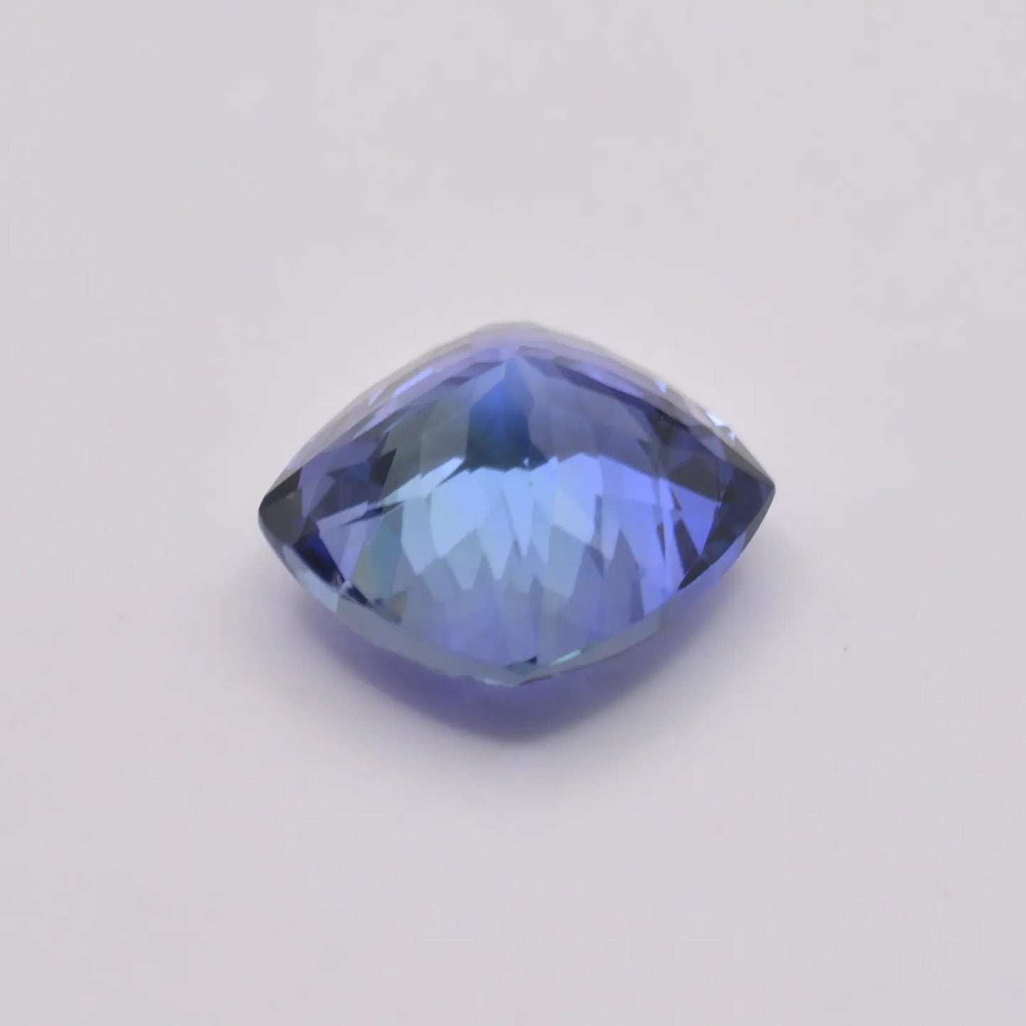 Tanzanite coussin carré 3,51ct - pierre précieuse - gemme