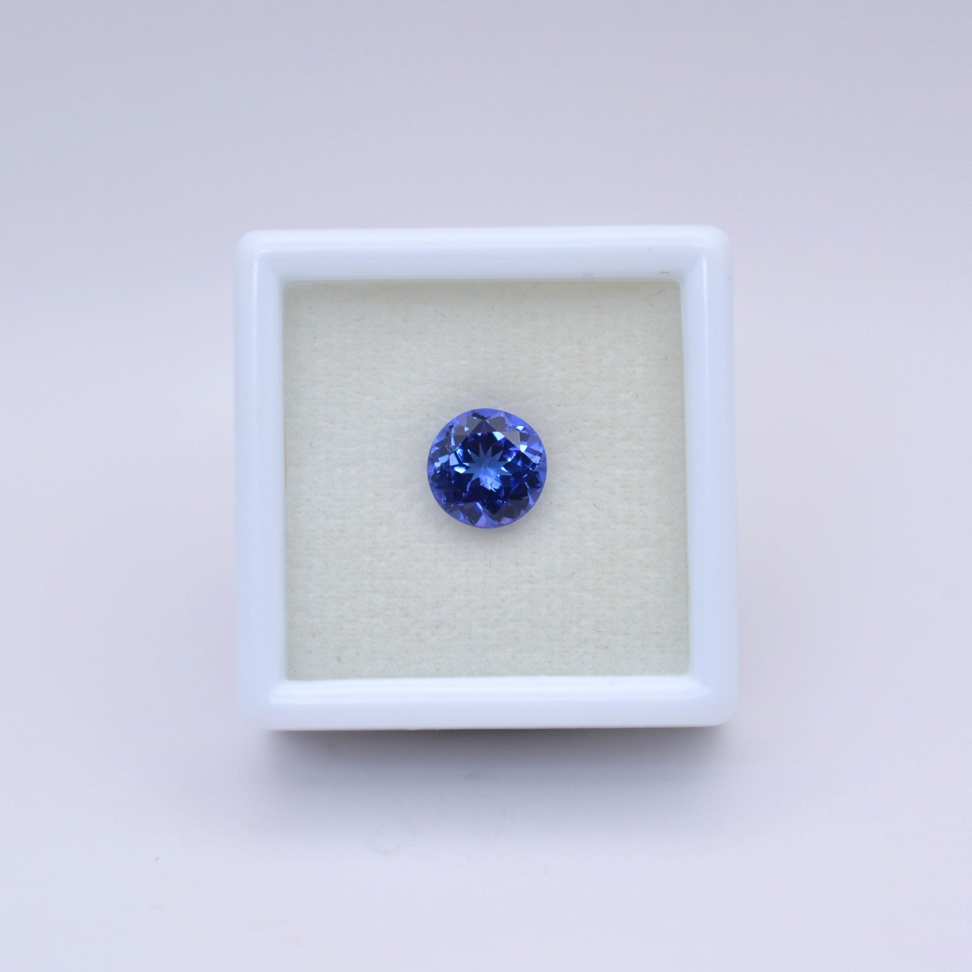 Pierre taillée Tanzanite Ronde 1,41ct