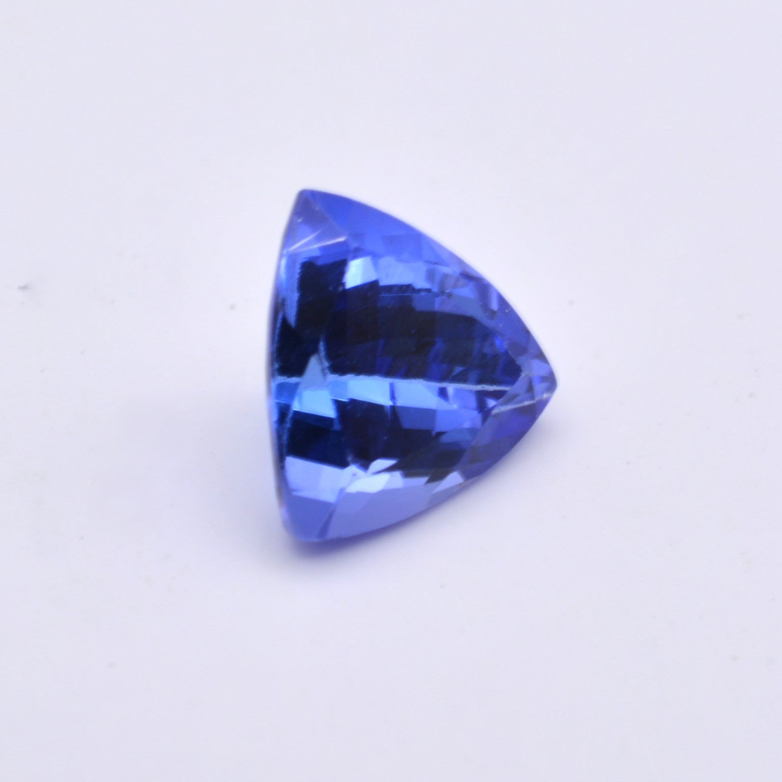 Pierre taillée Tanzanite Trillion 1,30ct