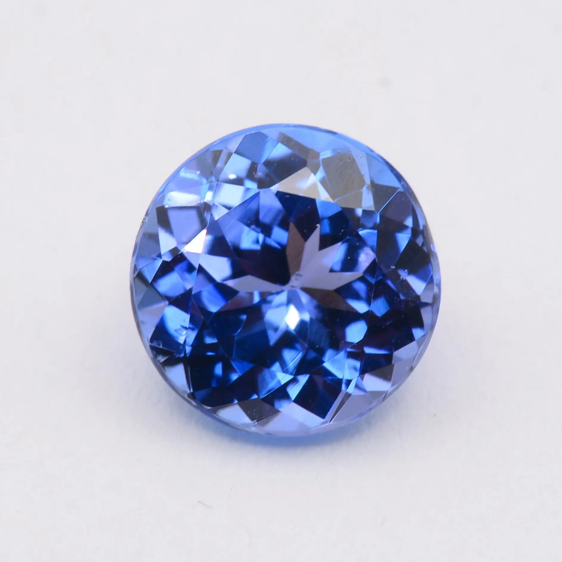 Pierre taillée Tanzanite Ronde 1,47 ct 