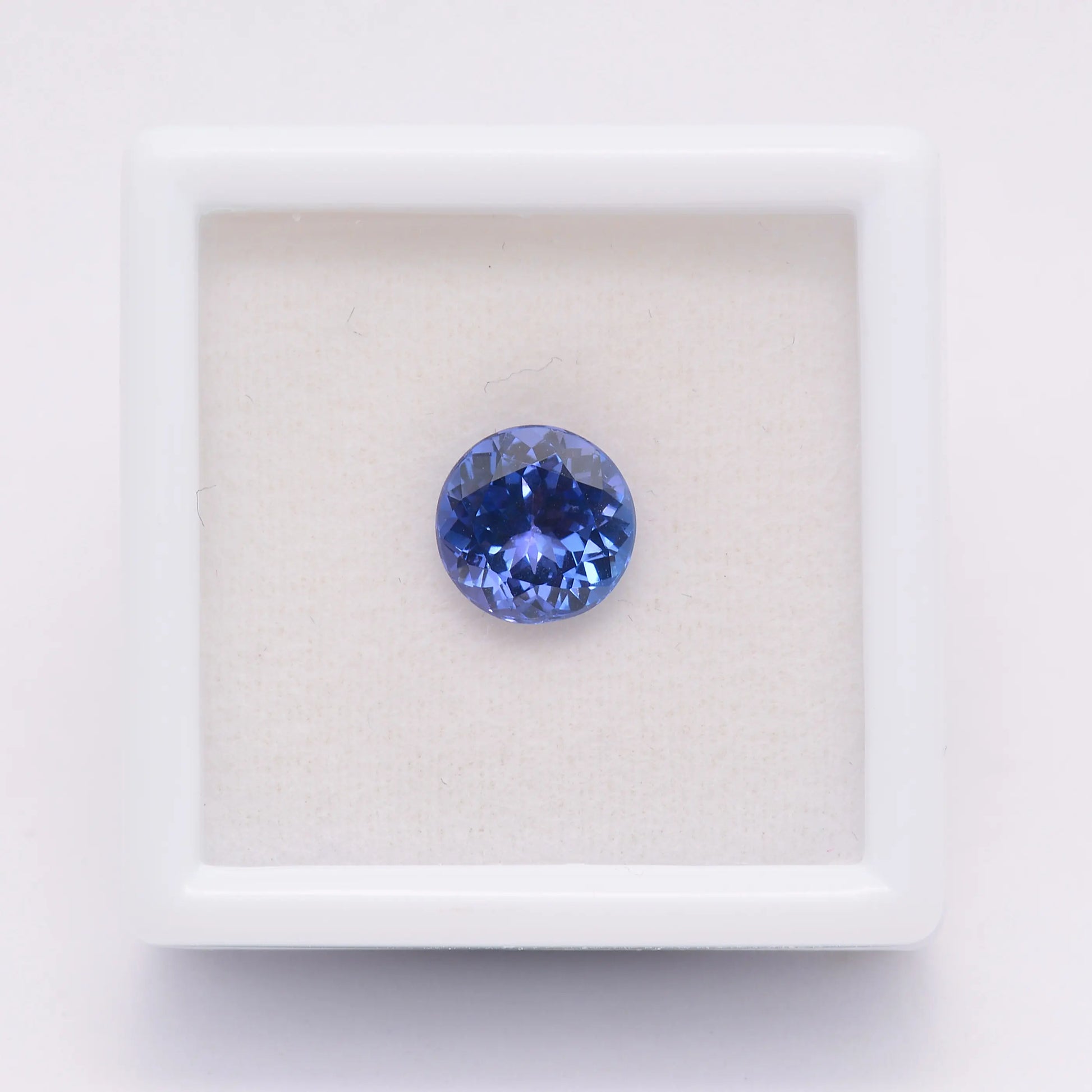 Pierre taillée Tanzanite Ronde 1,47 ct 