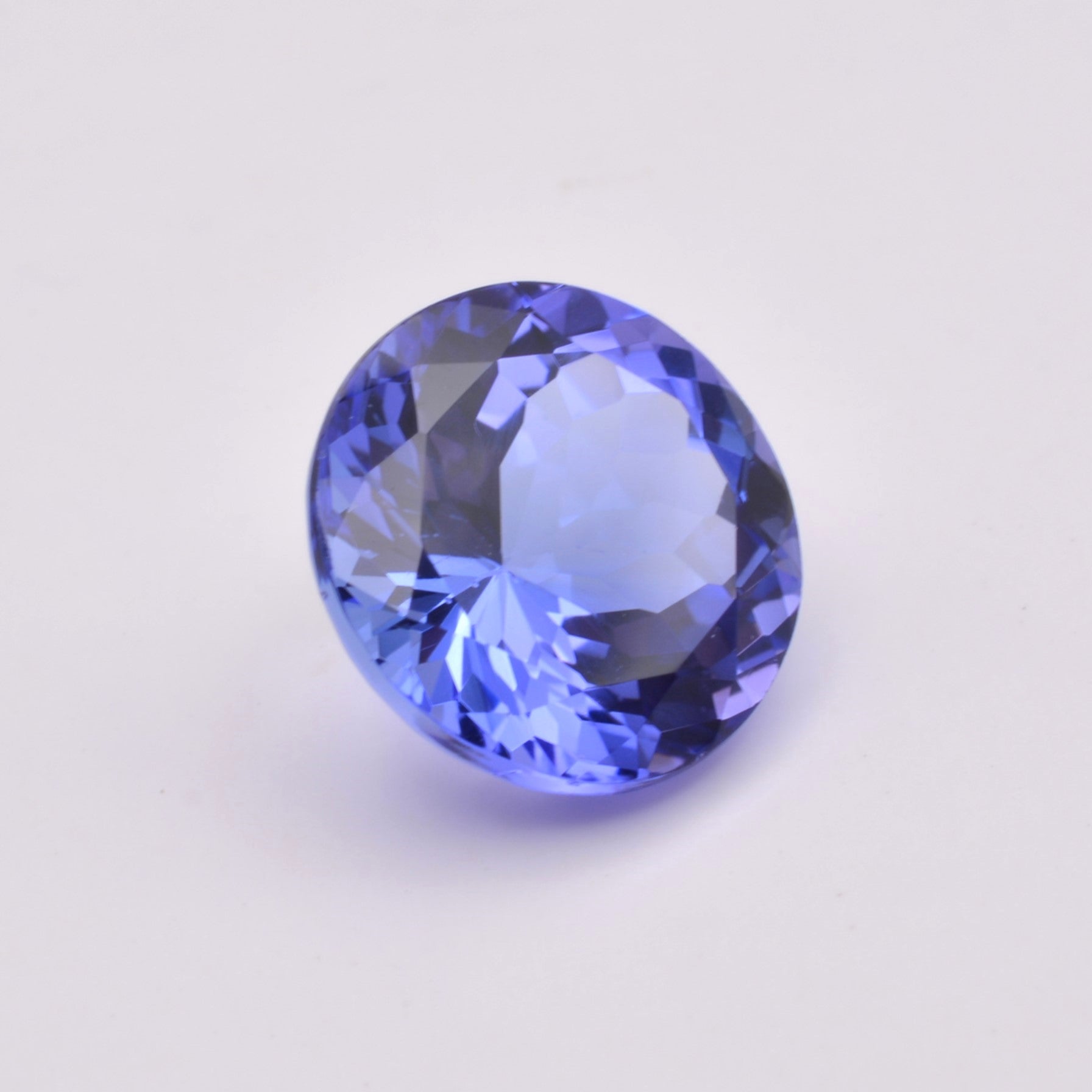 Pierre taillée Tanzanite Ronde 4,76ct