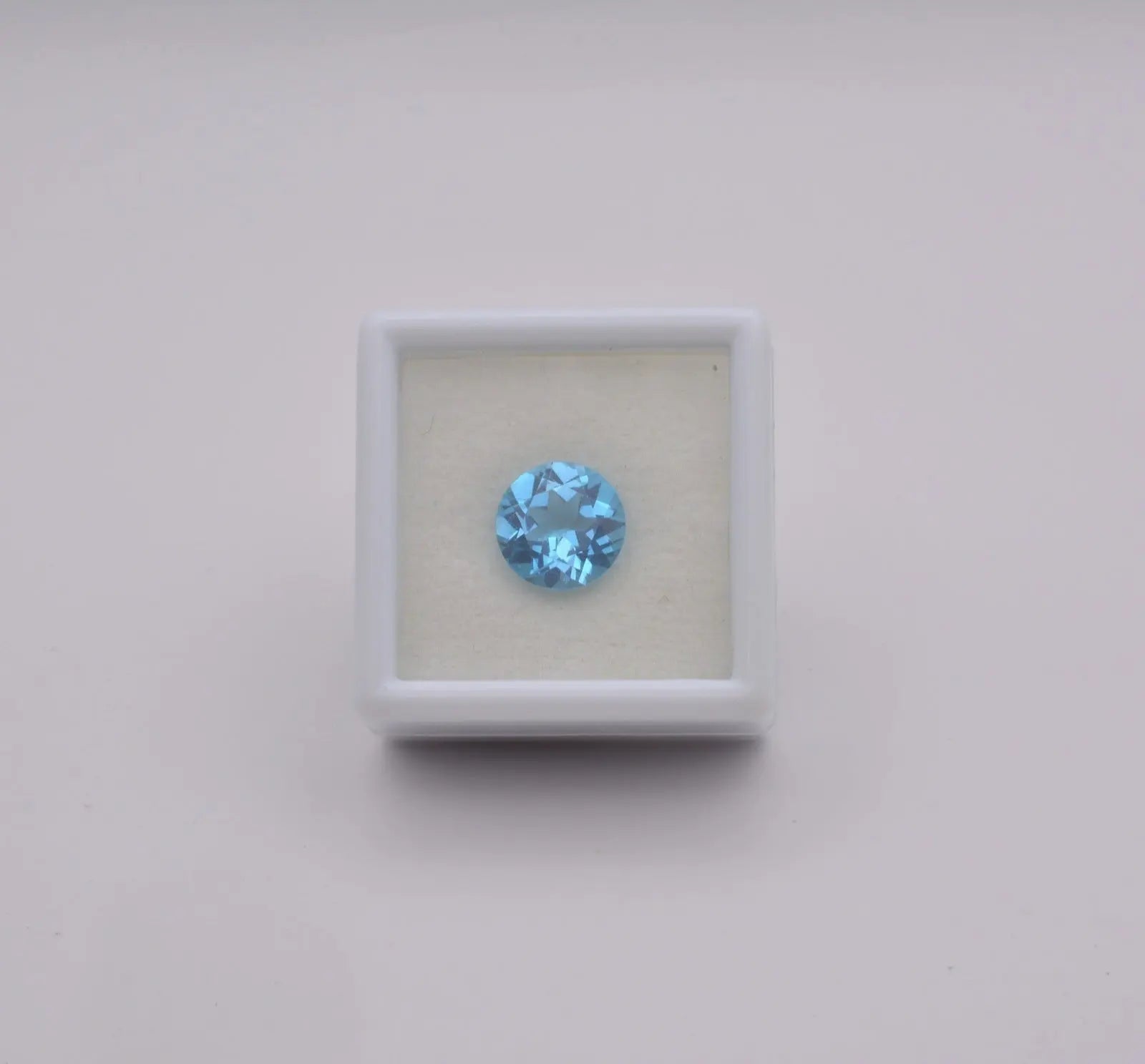Topaze Ronde 3,08ct - pierre précieuse - gemme