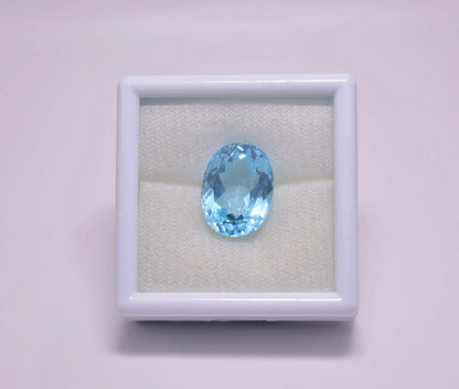 Topaze Ovale 13,75ct - pierre précieuse - gemme