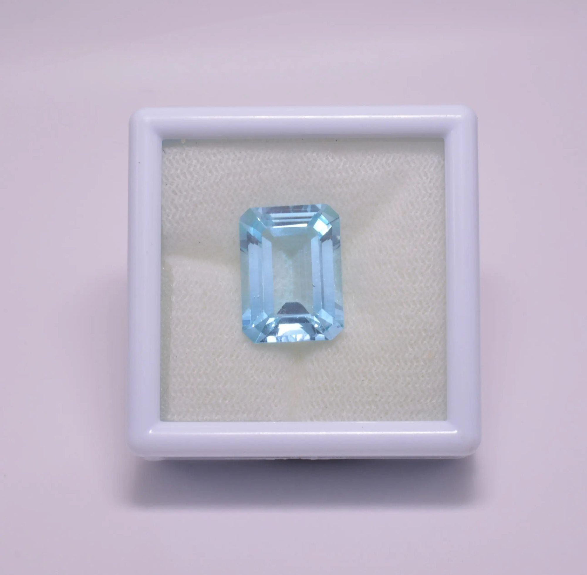 Topaze Rectangle 13,43ct - pierre précieuse - gemme