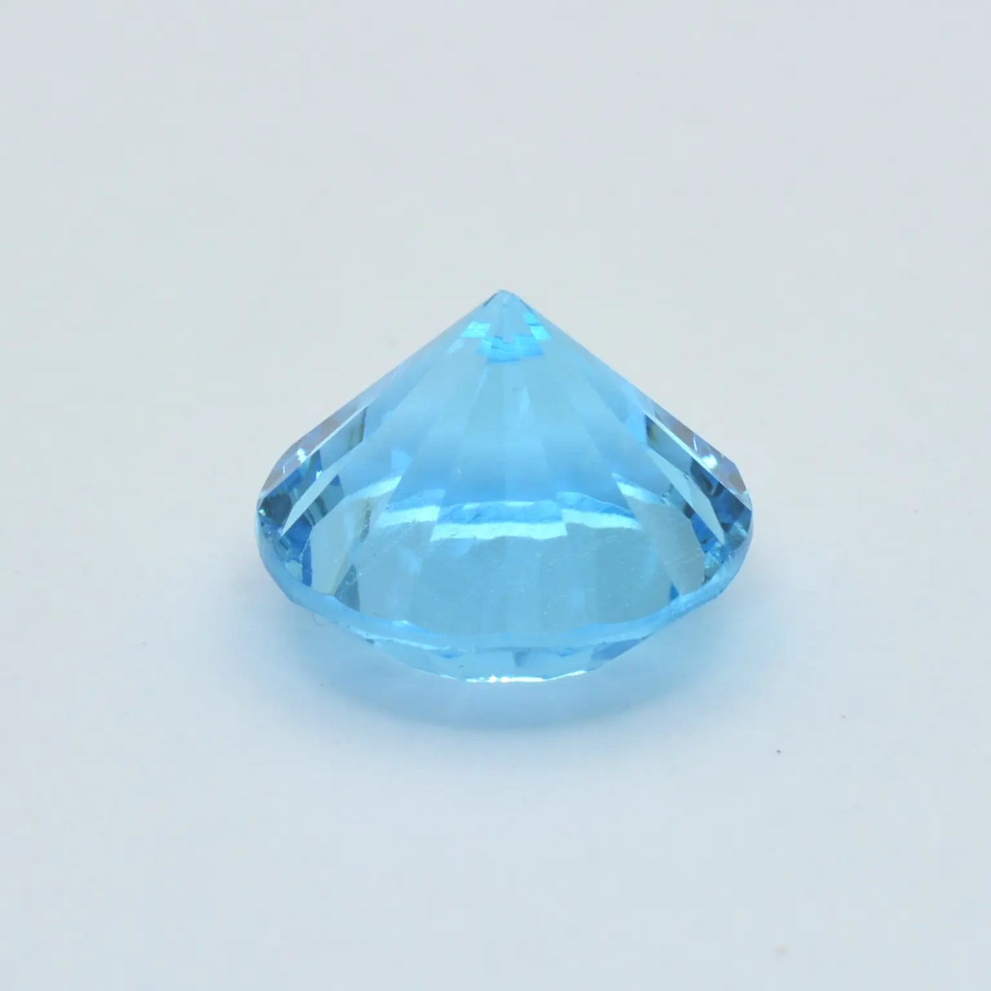 Topaze Bleue Ronde 7,61ct - 
