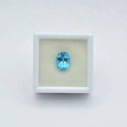 Topaze Bleue Ovale 2,11 ct