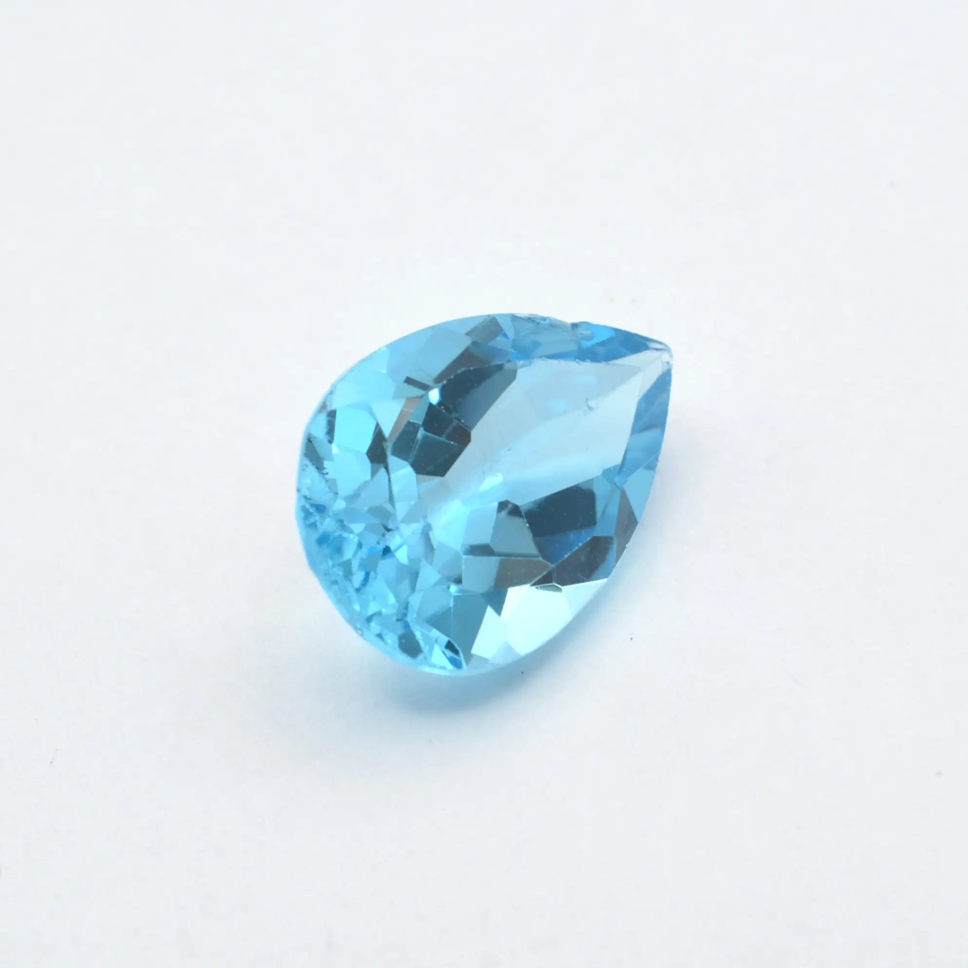 Topaze Bleue Poire 3,35ct - 