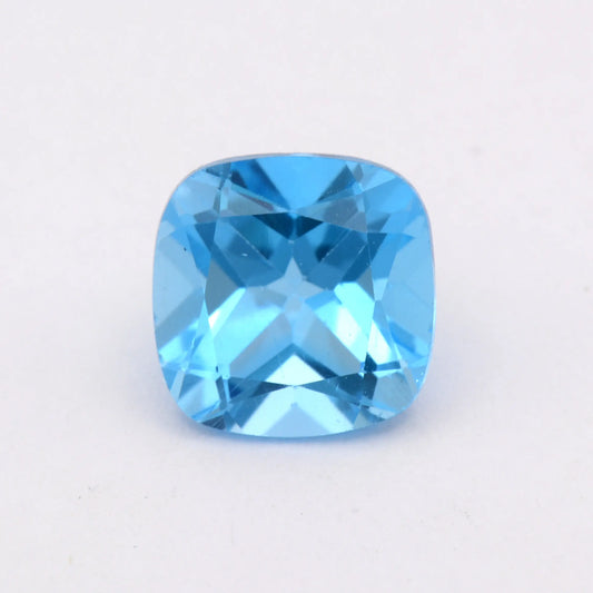 Topaze Bleue Coussin 3,62 ct