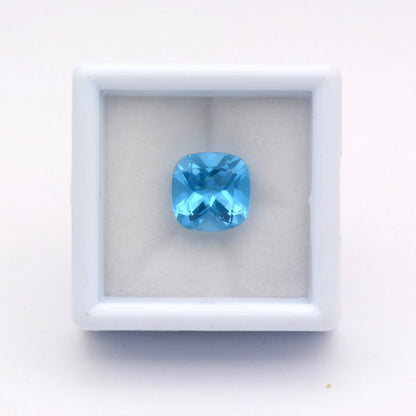 Topaze Bleue Coussin 3,62 ct