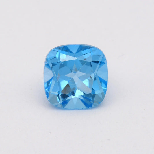 Topaze Bleue Coussin 4,29 ct
