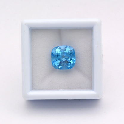 Topaze Bleue Coussin 4,29 ct