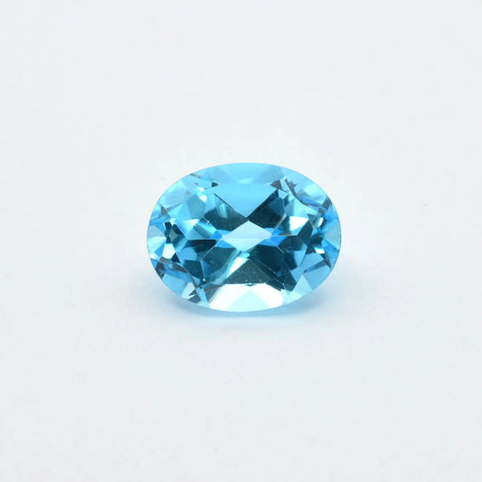 Topaze Bleue Ovale 2,44 ct