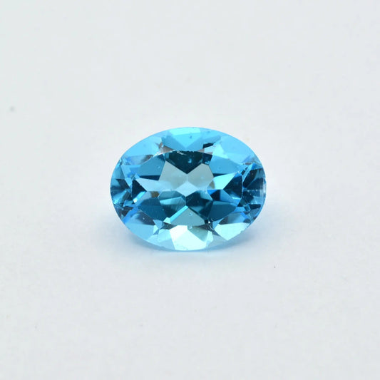 Topaze Bleue Ovale 2,16 ct