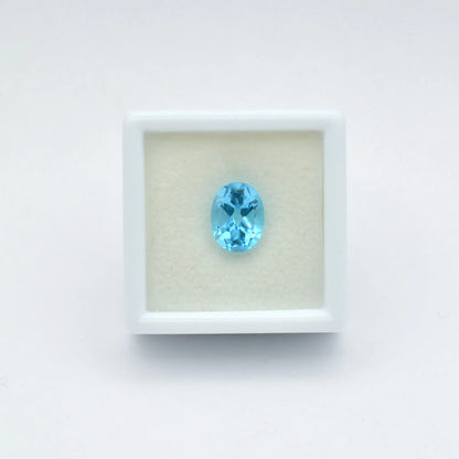 Topaze Bleue Ovale 2,44 ct