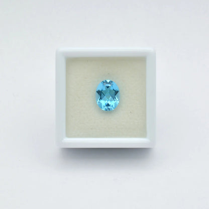 Topaze Bleue Ovale 2,17 ct