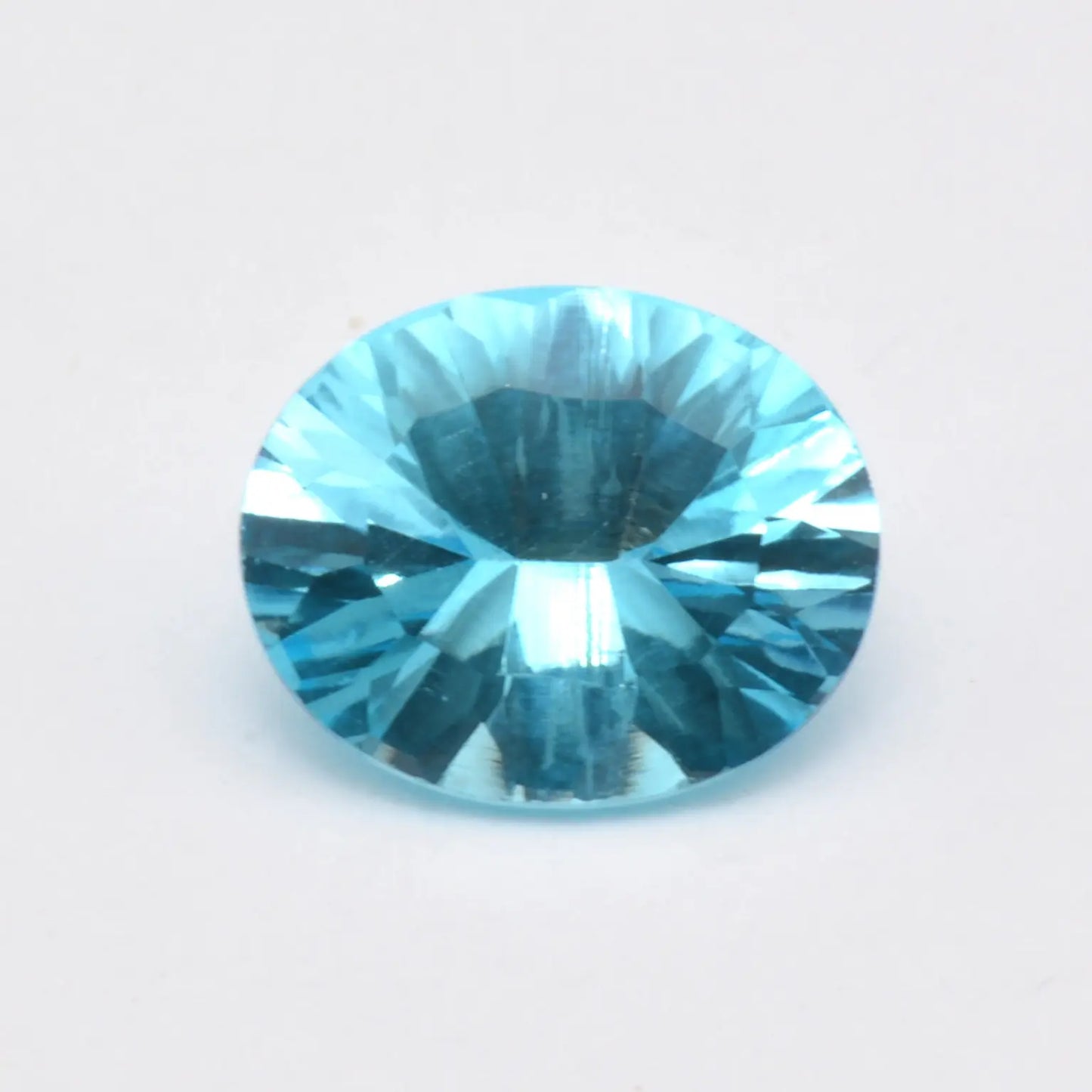 Topaze Bleue Ovale 3,83 ct