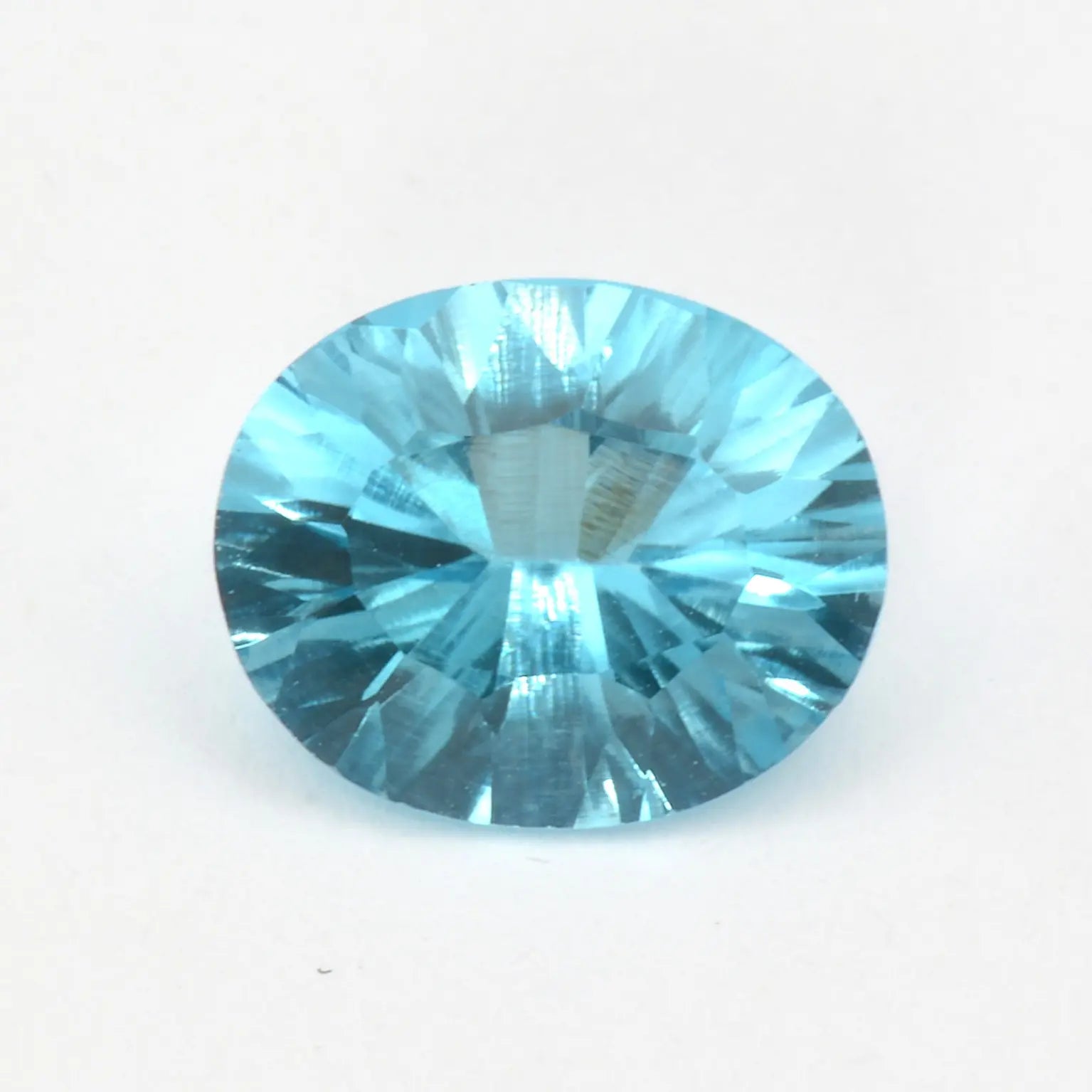 Topaze Bleue Ovale 3,93ct