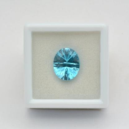 Topaze Bleue Ovale 3,83 ct