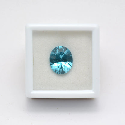 Topaze Bleue Ovale 3,93ct