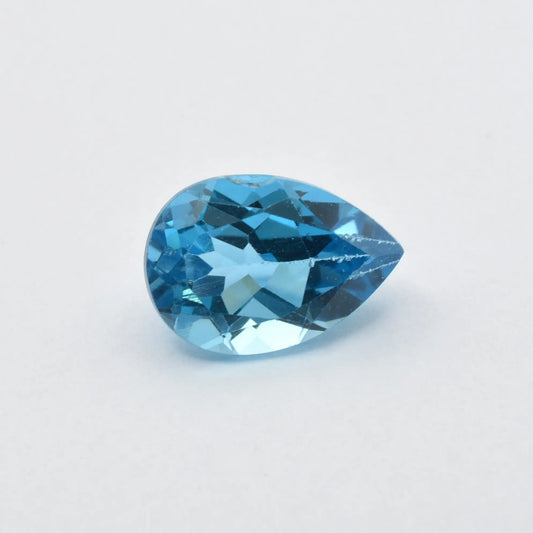 Topaze Bleue Poire 2,52ct