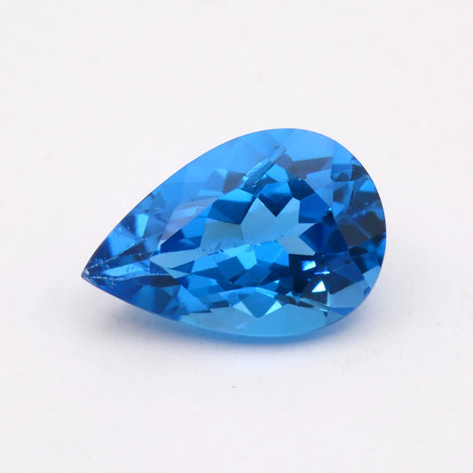 Topaze Bleue Poire 3,70 ct