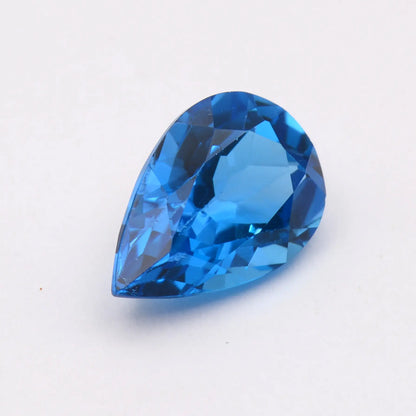 Topaze Bleue Poire 3,70 ct
